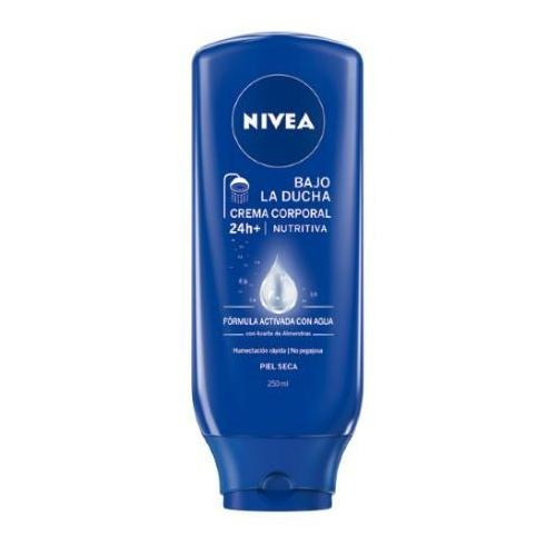 Crema Corporal Nivea Bajo La Ducha Nutritiva 250ml