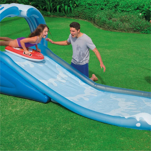 Imagen 3 de 9 de Playcenter Inflable Intex Surf 442x168x163 Cm 57469np