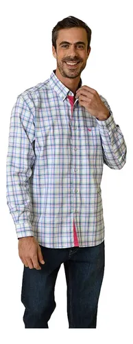 Camisa ferrioni de cuadros hotsell
