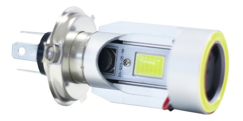 Foco Led Para H4 12v Con Ojo De Angel Blanco Incorporado