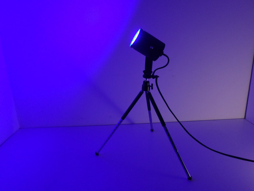 Velador Proyector Luz Cañon Spot Led Telescópico 20 Efectos