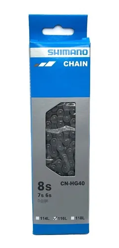 comprar Corrente Shimano Cn Hg40 116 Elos Mtb Speed 7v 21v 8v 24v