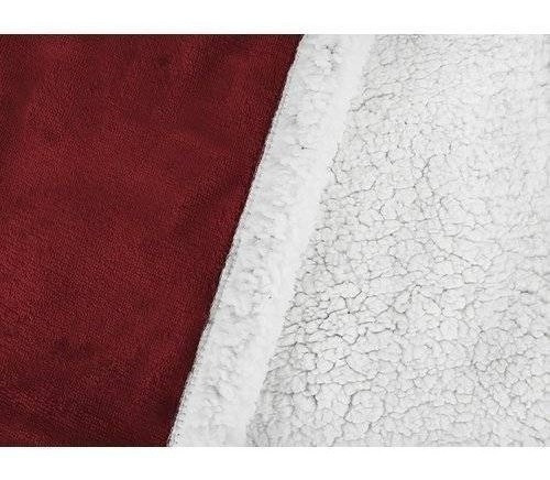 Imagen 5 de 5 de Mascota Gato Perro Cachorro Premium Sherpa Peluche Manta Tam