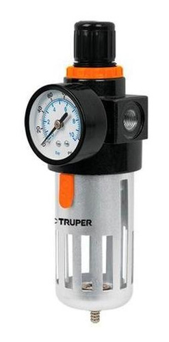 Filtro Regulador De Aire Aluminio Con Manometro 1/4 Cuotas