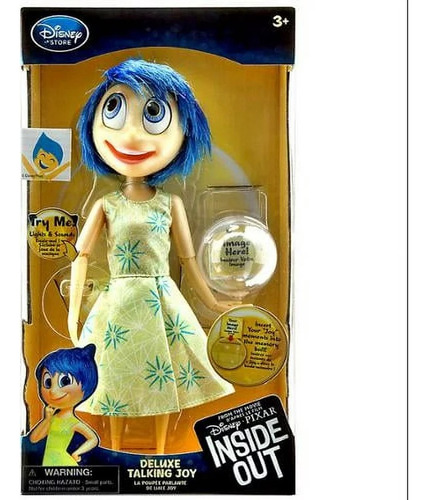 Muñeca Alegría Parlante - Intensamente Disney Store Pixar