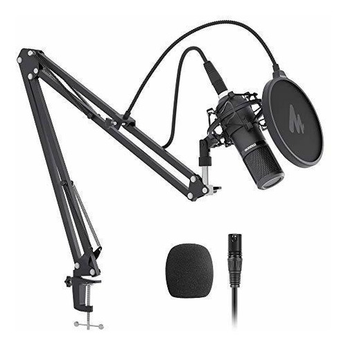 Microfono Condensador Xlr Maono Au Pm320s Profesional Vocal