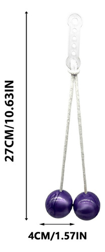 Para Pelotas Giratorias N Clackers Con Forma De Bolas En