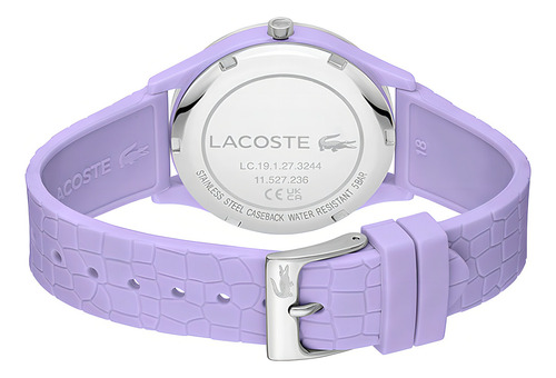Relógio Lacoste Feminino Borracha Lilás 2001284
