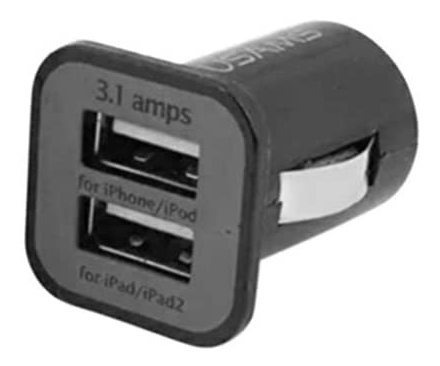 Cargador Vehiculo Doble Puerto Usb 12 5 Mini Portatil Pc