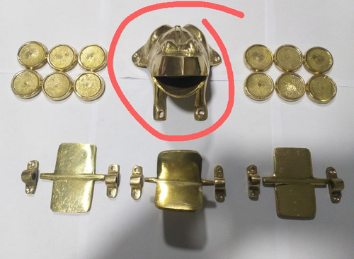 Imagen 2 de 10 de Balancin Mariposa De Bronce Para Sapo Envio Lima Y Provincia