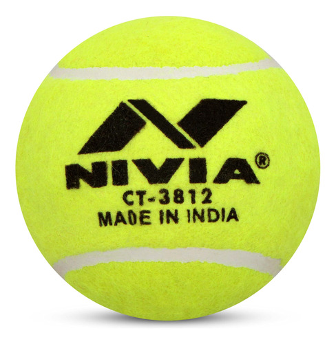 Nivia Pelota De Tenis Pesada Para Criquet (paquete De 12), C