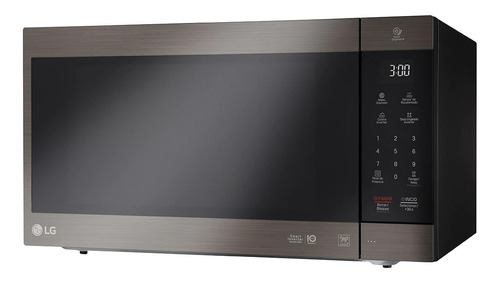 Microondas Grill LG MS2097HST Inverter negro 56L 127V