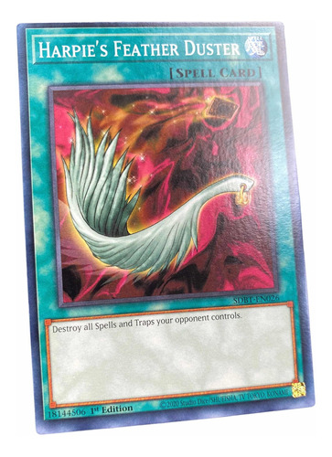 Harpie's Feather Duster Común Yugioh