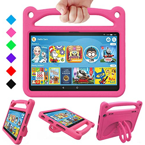 Funda Para Kindle Fire Hd 8 Kids Tablet Y Kids Pro Tablet Ro