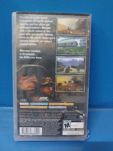 Socom U.s. Navy Seals Fire Team Bravo Juego Umd Para Psp (Usado)