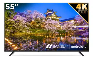 Pantalla Smart Tv Sansui 55 Pulgadas Android Tv