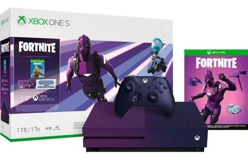 Microsoft Xbox One S Fortnite Ed. Especial 1 Tb * Tope Hogar