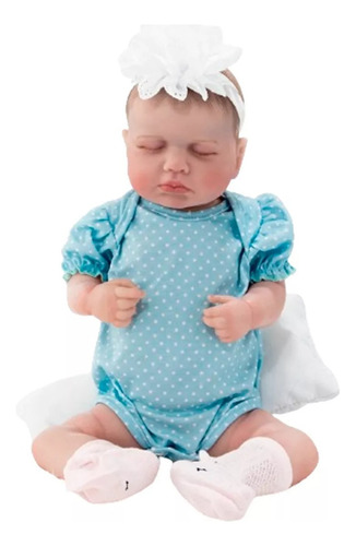 Muñeco Bebe Reborn Loulou Realista Silicona Cuerpo Completo