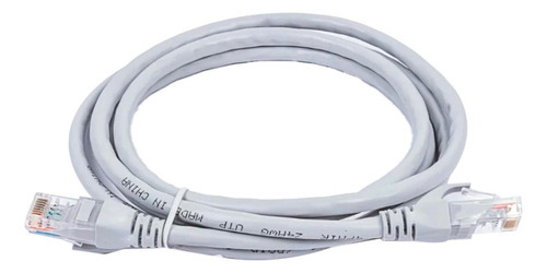 Naceb Tecnología Cable De Red NA-303 Cable UTP Categoría 5 De 1.5 Mtrs Color Gris