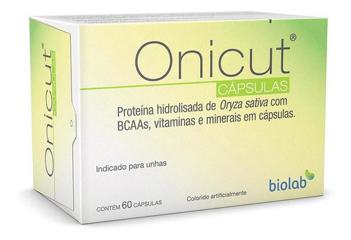 Onicut Caixa Com 60 Cápsulas