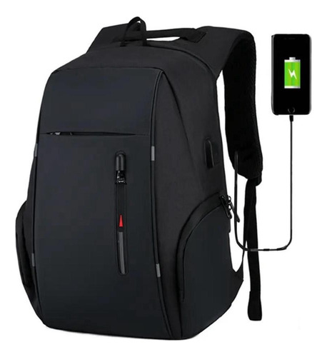 Mochila casual X-Shadow Mochila Casual Viaje Escolar color negro 30L