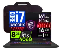 Comprar Msi Sword 16hx Core I7 14650hx 16gb 1tb Rtx4060 8gb 16' Fhd+