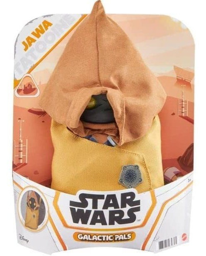 Pelucia Star Wars Galactic Pals Jawa Tatooine Mattel