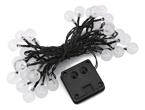 Guirnalda De Luces Led 5m Exterior 20 Focos Jardín Navidad