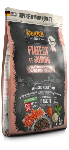 Comida De Perro Belcando Finest Gf Salmón 4 Kg