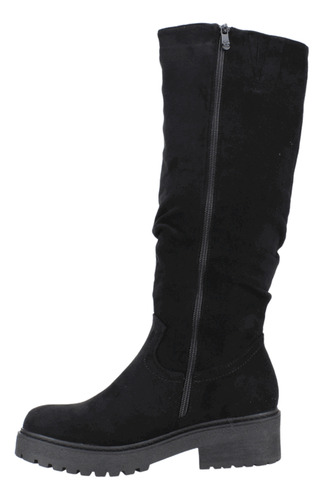 Bota New Walk Microfibra Negra