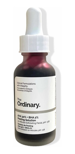 The Ordinary Aha 30% + Bha 2% Exfoliating Peeling Solution