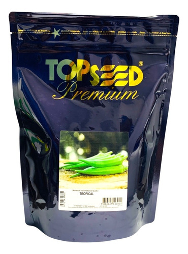 Sementes De Quiabo Precoce Tropical 10.000 Sementes Topseed