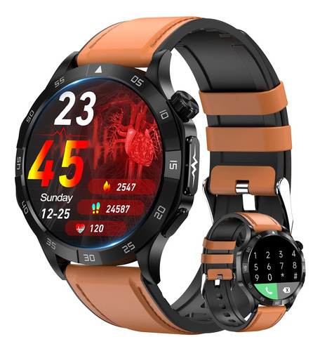 Reloj Inteligente Hombre Ip68 Smartwatch 1.43 Amoled Ecg+ppg