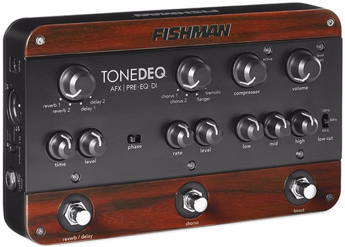 Fishman Deq-afx Preamplificador Pedal Acustica Clasica