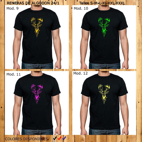 Imagen 8 de 10 de Remera Jabali Caza Pesca Algodon Ear Outdoor