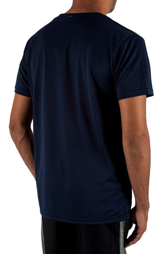 Imagen 2 de 4 de Remera Diportto Entrenamiento Dry Fit Azul