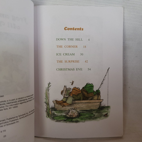 Imagen 4 de 7 de Frog And Toad All Year Arnold Lobel Scholastic