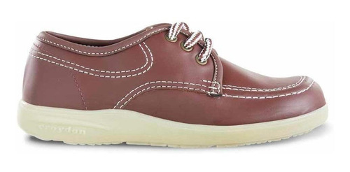 Imagen 2 de 6 de Zapatos Colegial Bachiller Rojo Unisex Croydon