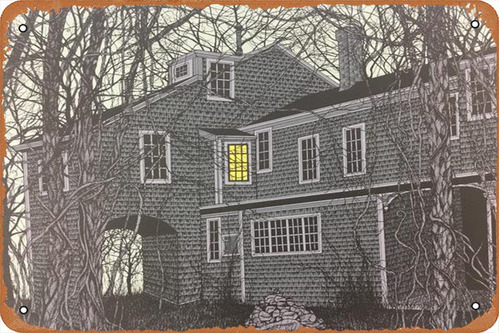 House Of Edward Gorey - Póster De  Con Impresión Artísti.