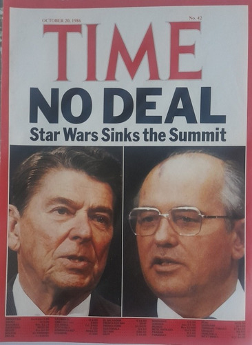 Time En Ingles Reagan Y Gorbachev ,cumbre De Reikiavik