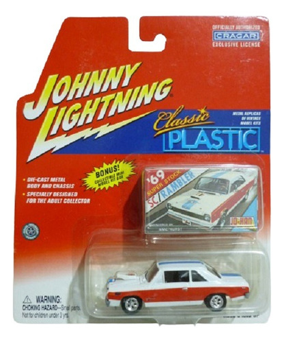 Johnny Lightning 69 Amc Sc Rambler - J P Cars