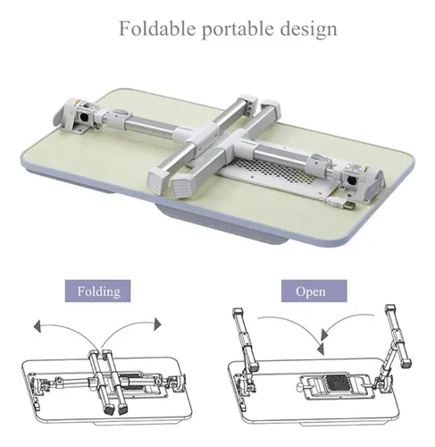 Mesa Para Laptop Ajustable Con Ventilador Soporte Ergonómico