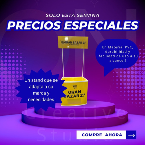 Stand Publicidad - Degustador - Exhibidor 