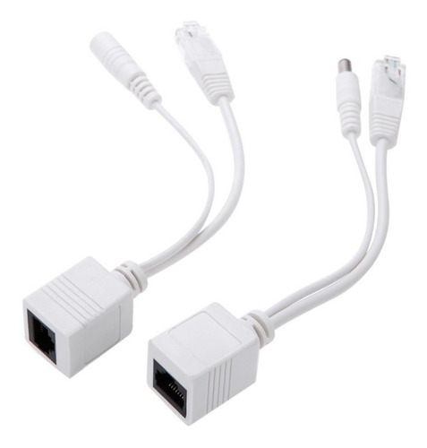 Poe Pasivo Rj-45 Para Alimentar Dispositivos, Camaras (par)