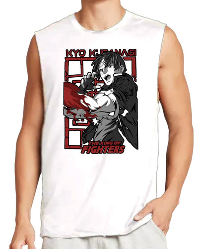 Playera Tank De The King Of-f Kyo-kusanagi Gamer