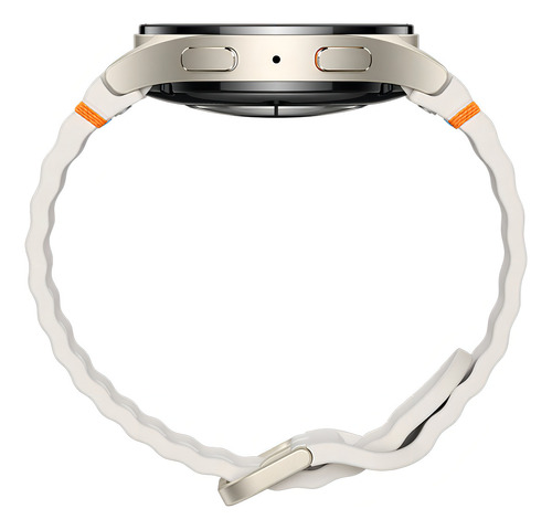 Reloj inteligente Samsung Galaxy Watch7 de 40 mm con Bluetooth, Galaxy Ai, pantalla de cristal de zafiro color crema