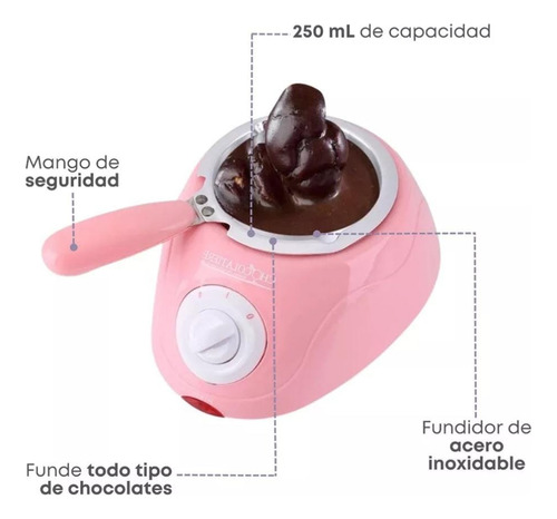 Máquina Para Derretir Chocolate Olla Eléctrica Para Bañar