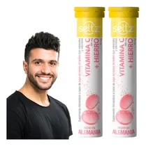 Comprar Vitamina C + Hierro Seltz 20 Tabletas Efervescentes 2 Piezas