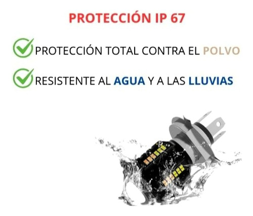 Foco Proyector Led Bicolor Motocicleta Italika At125 Rt