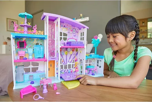 Polly Pocket Mega Casa de Surpresas, Mattel